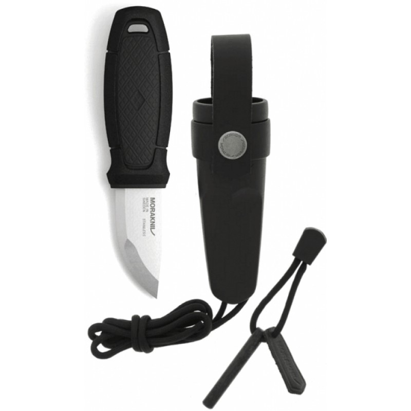 Morakniv Eldris Knife with Firestarter Kit (Black)